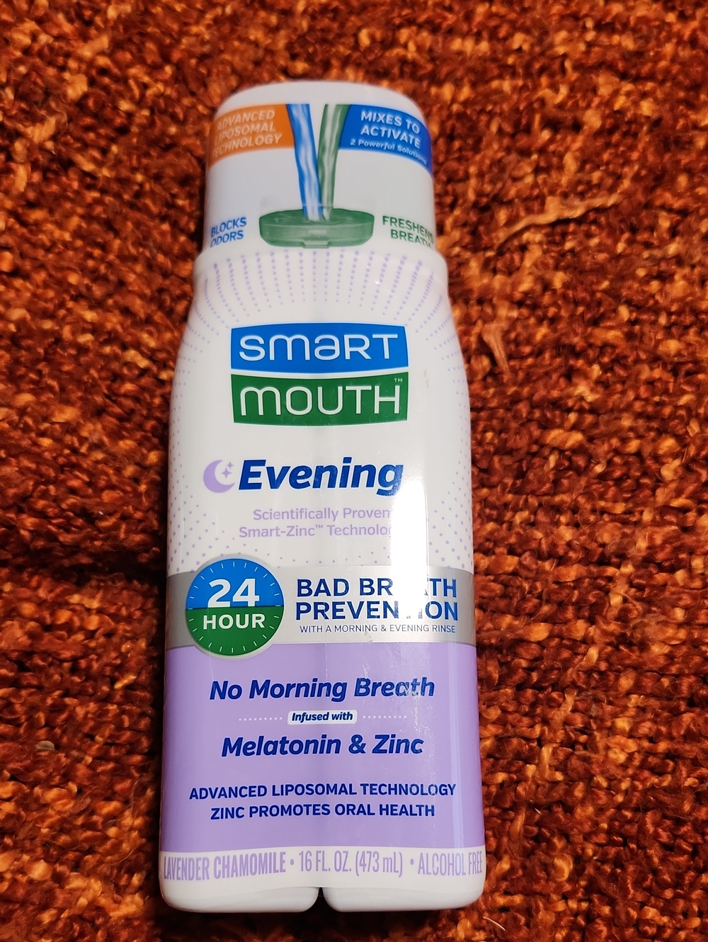 Evening Lavender Mouthwash Rinse - 16 fl oz